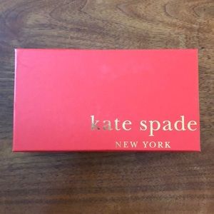 Kate Spade rainbow striped gift box